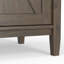 Buffet large en bois massif Ela