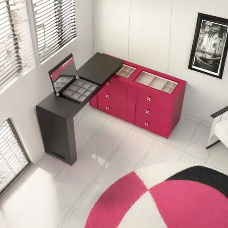 Simple Multi Color Dresser