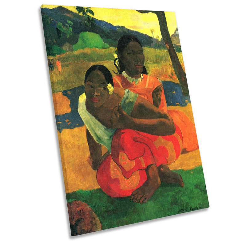 X7433 Nafeaffaa Ipolpo Picture by Paul Gauguin - Wrapped Canvas Painting, 121.9cm H x 81.3cm W x 4cm D