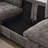 Multifunctional Sectionals With Storage, Chenille, Modern L Shape Sofa For Home
