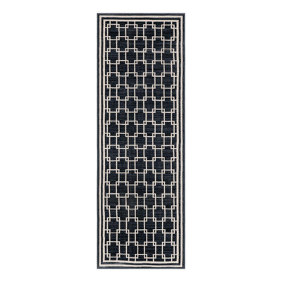 Jill Zarin Metropolitan Uptown Rug Navy Blue