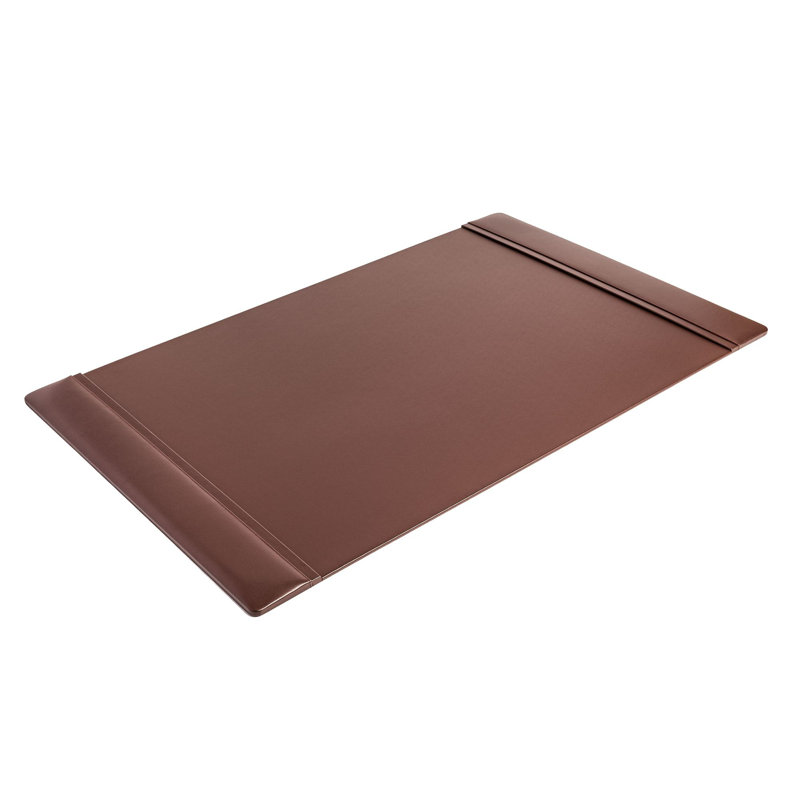Tapis de bureau côté-rail, Chocolat / Brun