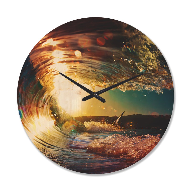 Solid Wood Wall Clock, Extra Large