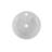 15.75“ Dia White Finish Round Countertop Ceramic Wash Basin,  CUPC Certified