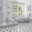 Ako 6" Hexagon Marble Micro Mosaic Tile-613342624