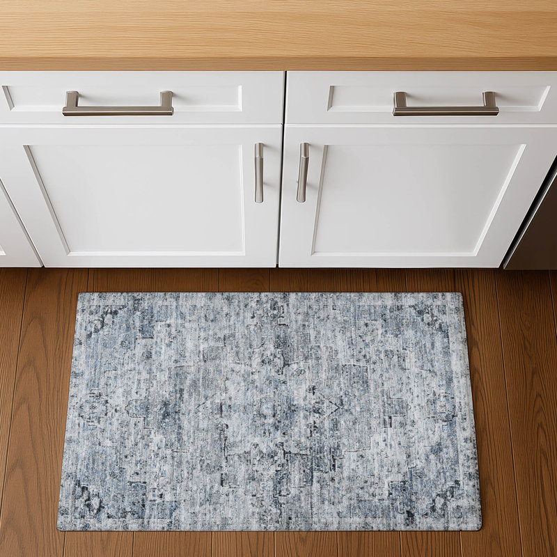 Premium Machine Washable Ashington AMF1832 Global Rug, Rectangle 1'8" x 2'6"