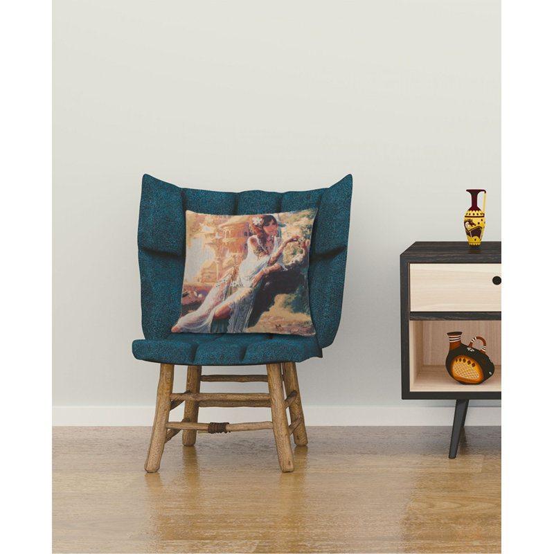 Modern Cotton Blend Pillow Cover
