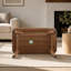 Tabouret à chaussures en bois massif naturel avec porte-chaussures, banc de rangement moderne du milieu du siècle pour entrée et salon
