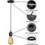Luminaire suspendu à 1 lumière Genevive-739786396