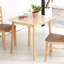 Table de salle à manger en bois massif 29,5 "Emalie-2016331246
