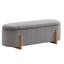 Banc de rangement rembourré 51,2 po-943135542