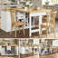 Metal Base Dining Table