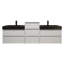 Ensemble de meuble-lavabo double mural 79 po Golitz-65239696