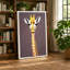 Gentle Giraffe Modern 1 Piece Wrapped Canvas Wall Art-136725944-136725946