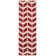 Chevron Wool Hand Woven Area Rug