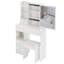 Petit meuble-lavabo 29,2 po avec tabouret de bureau et tabouret-1158600682