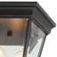 Plafonnier encastré d’extérieur 2 lumières