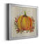 «Pumpkin in Fall», peinture sur toile encadrée-732480612-732480603