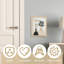 Wood Wall Organizer with Wall Baskets