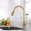 Robinet de cuisine tactile avec douchette extractible-121210039