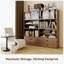 Armoire de rangement modulaire, armoire garde-manger empilable et extensible, table de chevet multifonctionnelle pour le salon, la salle à manger et le bureau, table basse avec des combinaisons flexibles, utiliser l'espace de coin