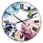 Horloge murale colibri-36850693