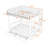 Metal Bunk Bed With Built-In Shelves And LED And USB Ports And 2 Drawers-1379972127-1379972193