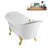71" Streamline Clawfoot Tub,Tray,Drain and Clawfeet-101628945-102360903