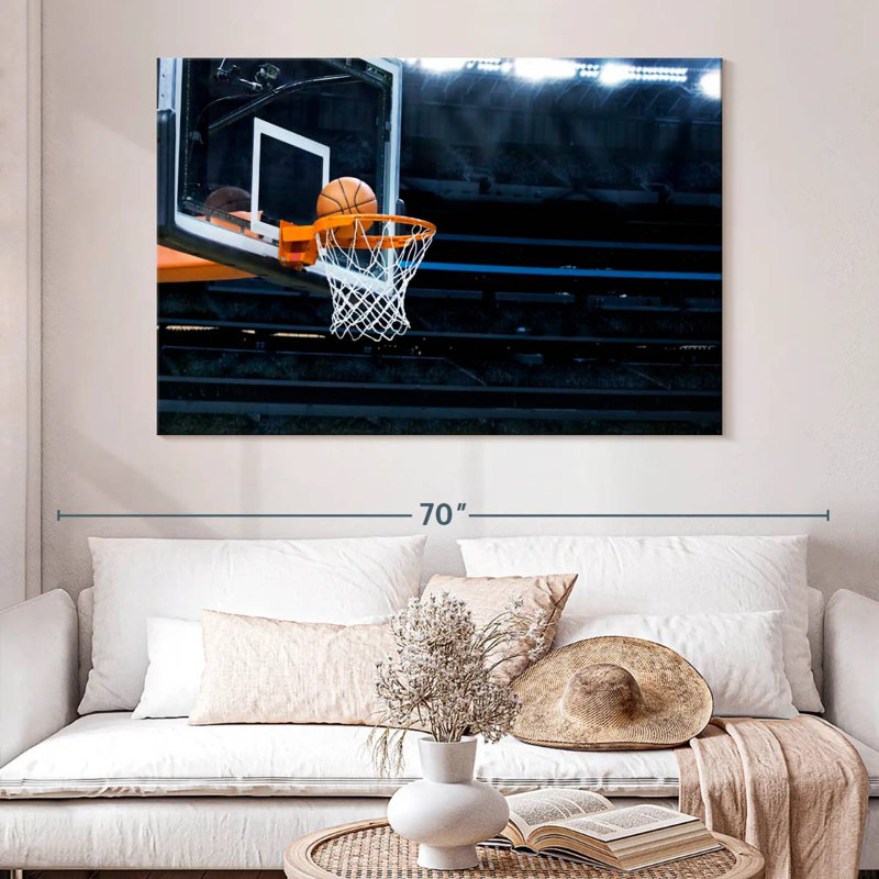 Sireci Basketball Hoop Ball, 34" H x 51" W