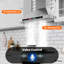 Hotte de cuisine BRANO 36 pouces sans conduit, murale, avec commandes vocales, gestuelles et tactiles, débit d'air de 900 pi³/min, en acier inoxydable.