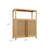 Large Capacity Bamboo Storage Cabinet Furniture For Bathroom Living Room Bathroom Bamboo Storage Cabinet With Shelves