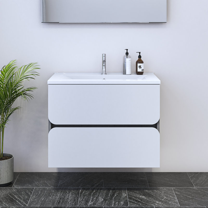 Oakleaf 31.5'' Single Bathroom Vanity with Top