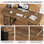 Bureau d'ordinateur 63 pouces avec 6 tiroirs 63 pouces