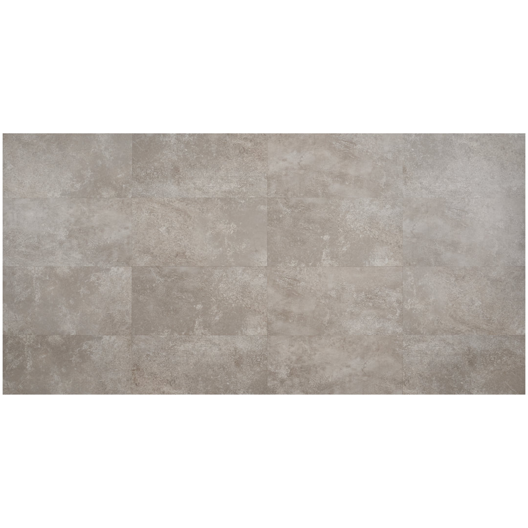 Revive 12mil Metalcrete 12.4" x 24.4" Waterproof Glue Down Luxury Vinyl Tile (36 Sq. Ft. / Case) Bond Tile