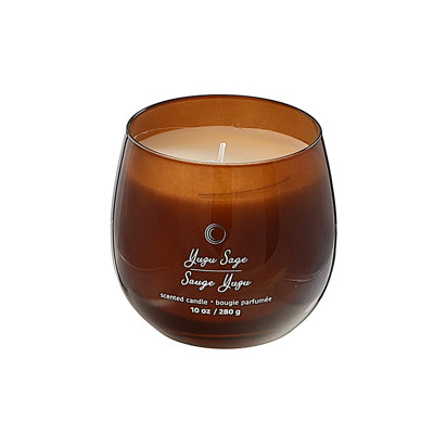 Bougie incurvée lustrée 10 oz Yuzu