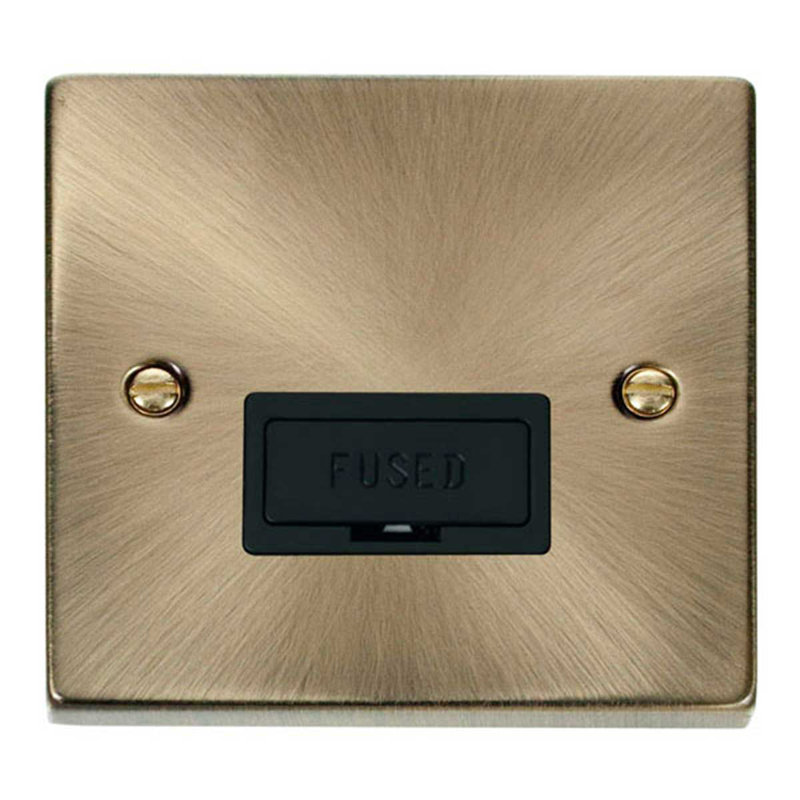 Antique Brass 13A Fused Connection Unit