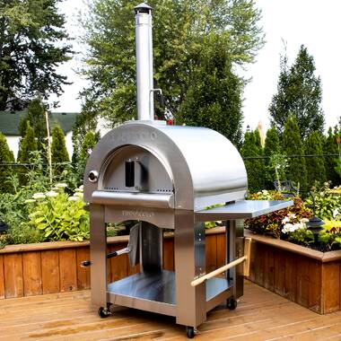 Wood Burning Pizza Oven - 28in Dome-Shaped Wood Burning Pizza Ovens –  BrickWood Ovens