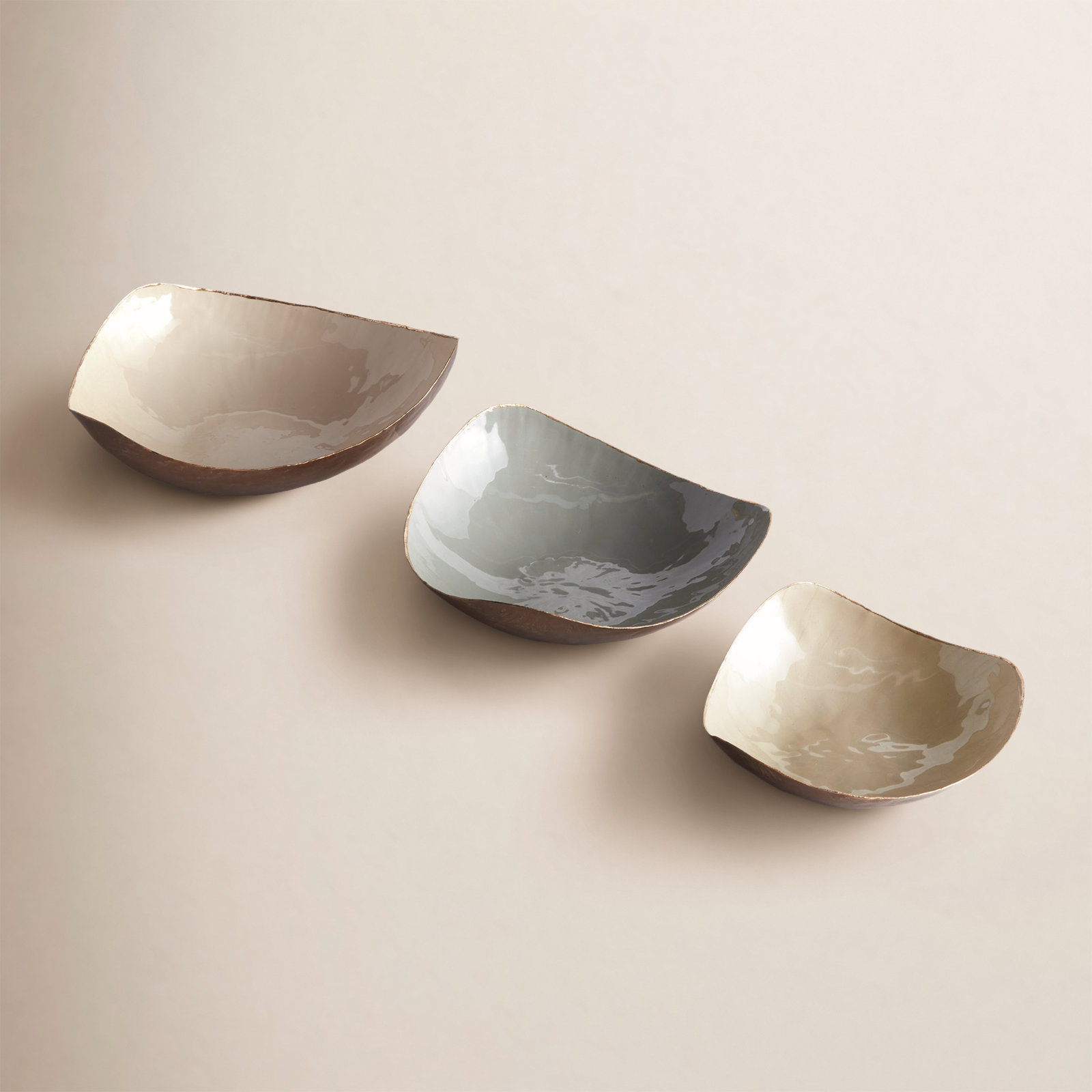 Calisto Handmade Decorative Bowl, Beige