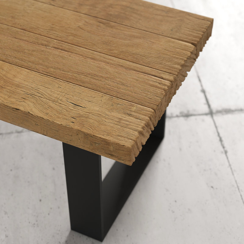 Table basse Beckner, H 14 po x l 55 po x P 15,5 po