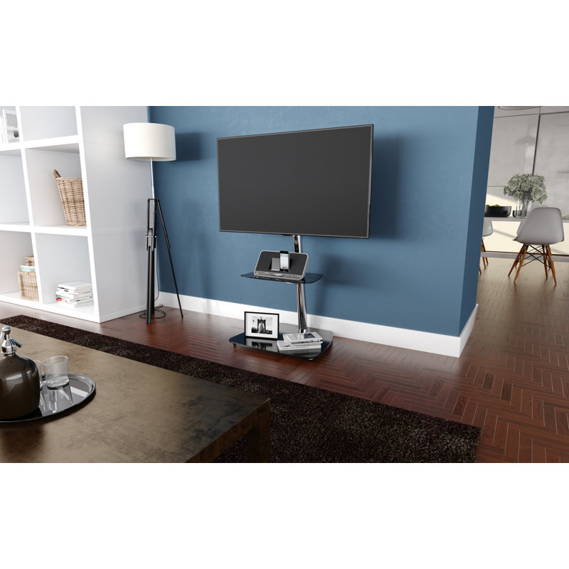 Unfinished TV Stand for TVs up to 55", Black
