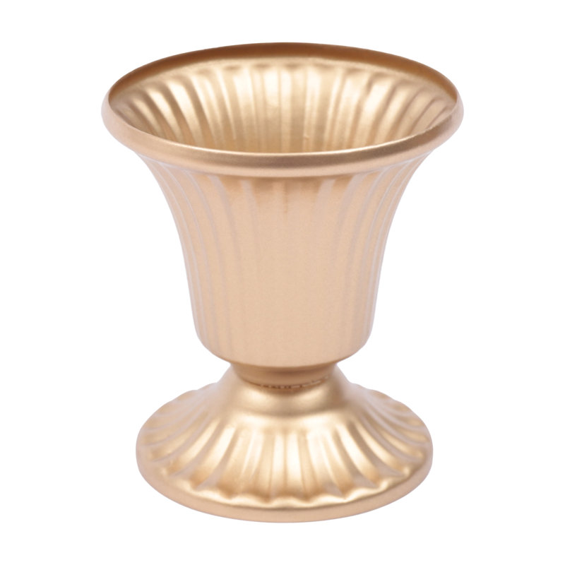 10 vases dorés 10PCS; Vases dorés pour centres de table; Vase de mariage