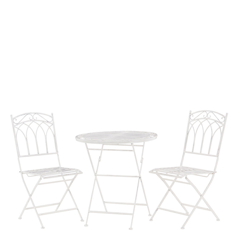 Sorrento 2 - Person Patio Dining Set with Round Table, Gatehouse