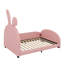 Lit simple princesse en forme de lapin rembourré-114344389