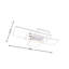 Raffa 3-Light Neutral Style Rectangular LED Semi Flush Mount Ceiling Light-1790519392-1819785639