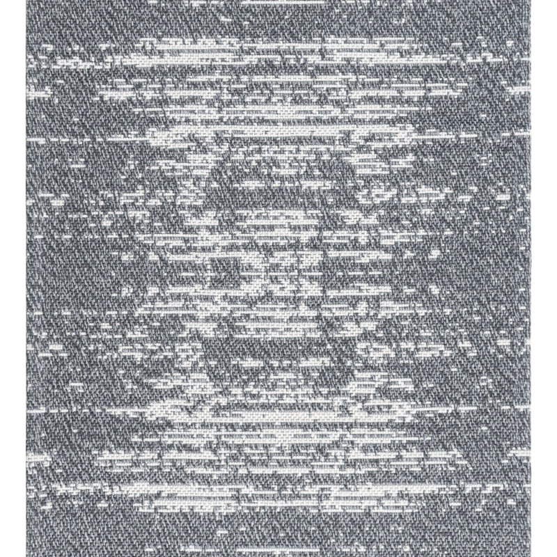 Cotton Abstract Indoor Rug, Rectangle 2'2" x 3'