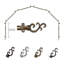 Ensemble de tringle à rideaux simple et quincaillerie pour fenêtre à 6 côtés Verlyn-391599298-309483131