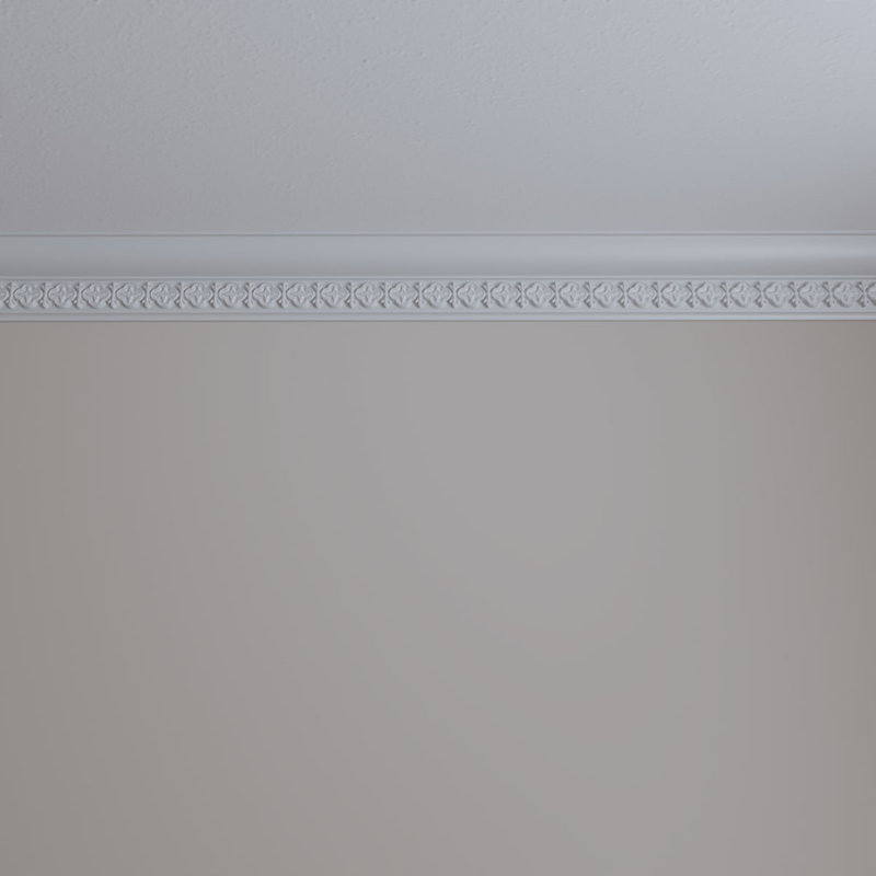 Amelia White Urethane Decorative Crown Moulding