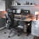 Ergonomic Office Chair, with Adjustable Headrest and Lumbar Support, High Back