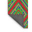 Tapis vert/rouge tissé à la machine-907942199