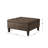 Lindsey 35.5" Wide Tufted Square Cocktail Ottoman-108958383-108958381-108958386